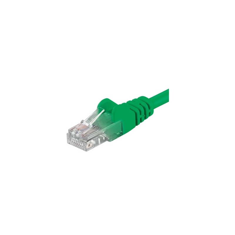 PremiumCord Patch kabel UTP RJ45-RJ45 level 5e 2m zelená