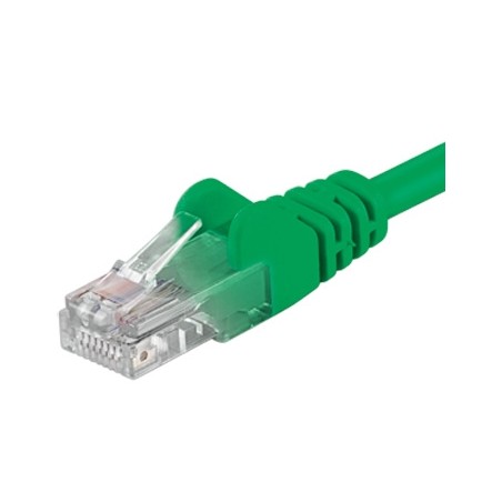 PremiumCord Patch kabel UTP RJ45-RJ45 level 5e 2m zelená