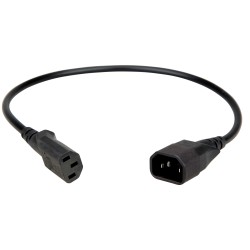 Prodl.kabel IT METER,C13/C14 pro ochr.krytky 1m