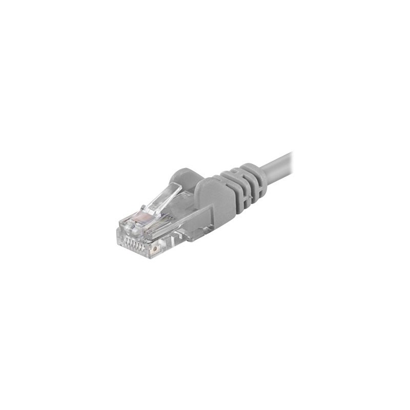 PremiumCord Patch kabel UTP RJ45-RJ45 level 5e 10m šedá