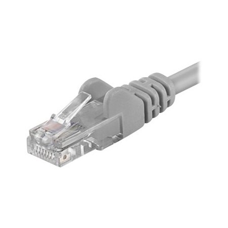 PremiumCord Patch kabel UTP RJ45-RJ45 level 5e 10m šedá