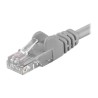 PremiumCord Patch kabel UTP RJ45-RJ45 level 5e 10m šedá