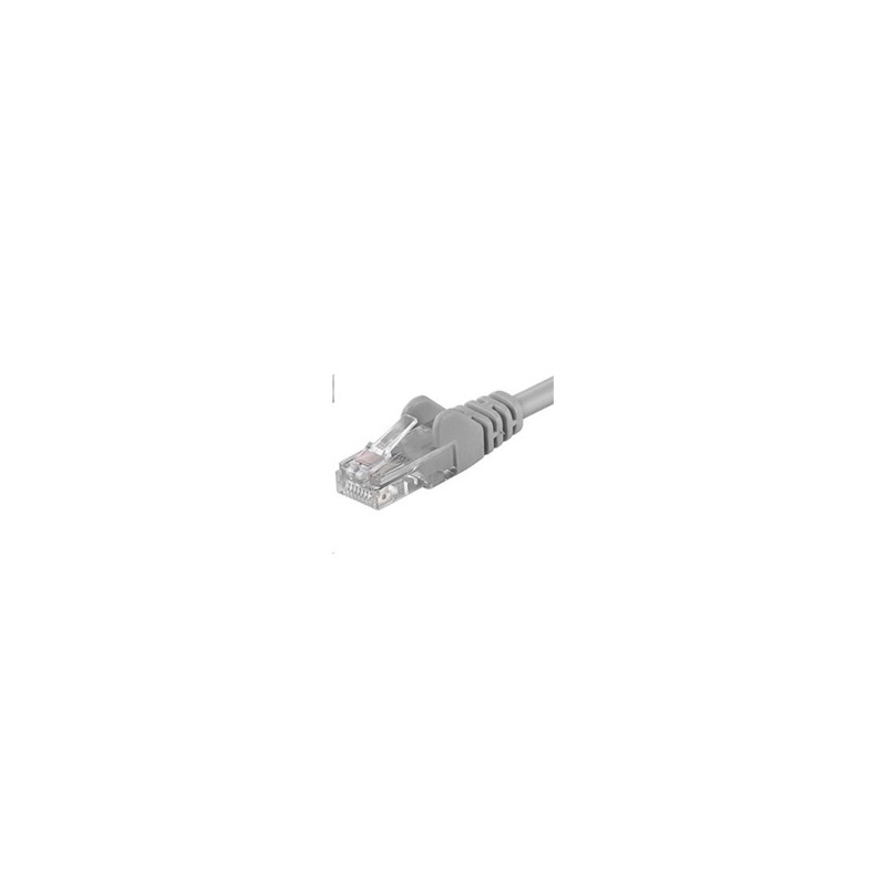 PREMIUMCORD Patch kabel UTP RJ45-RJ45 CAT5e 1.5m šedá