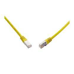 SOLARIX 10G patch kabel CAT6A SFTP LSOH 20m,žlutý