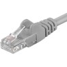 PremiumCord Patch kabel UTP RJ45-RJ45 level 5e 2m šedá SPUTP02