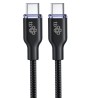 TB USB C - USB C 60W Glamour kabel 1,5m černý