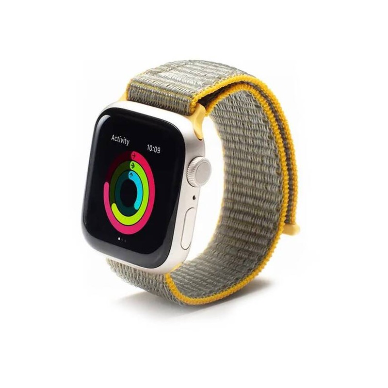 ZAGG GEAR4 sport. řemínek Apple Watch 45/44/42mm žlutá