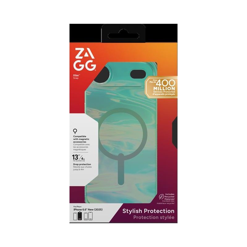 ZAGG Ochranný kryt Milan Snap Apple Air Iridescent Oil