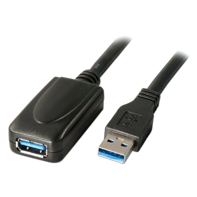PREMIUMCORD USB 3.0 repeater a prodlužovací kabel A/M-A/F 5m