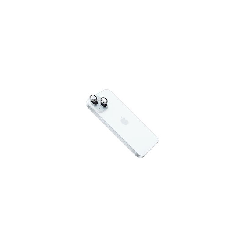 FIXED Camera Glass Apple iPhone 16/16 Plus, stříbr