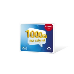 O2 Roční datové připojení 1,2 TB