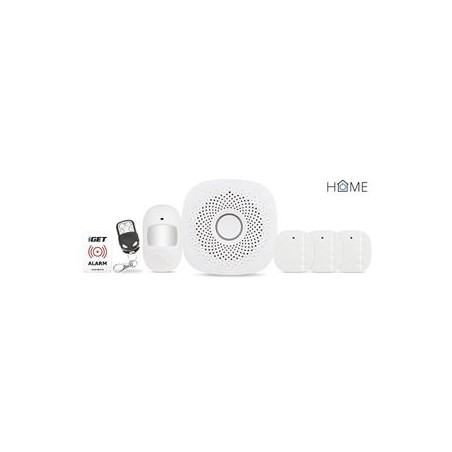 iGET HOME X1 Advanced - Domovní Wi-Fi smart alarm, kompletní set, podpora Tuya