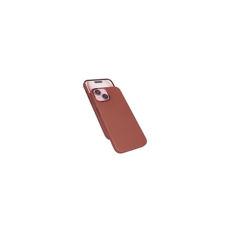 Epico Mag+ kožený kryt iPhone 15 Plus - hnědá