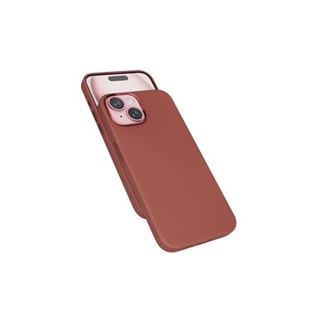 Epico Mag+ kožený kryt iPhone 15 Plus - hnědá