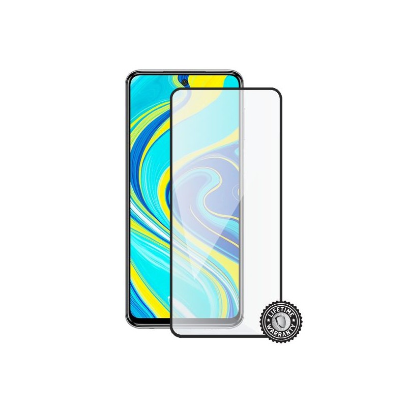 Screenshield XIAOMI Redmi Note 9 Pro Max Tempered Glass protection (full COVER black)