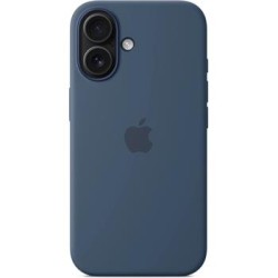 iPhone 16 Silicone Case with MS - Denim