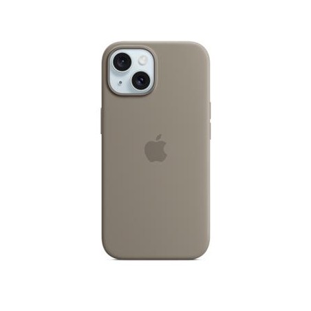 iPhone 15 Silicone Case with MagSafe - Clay
