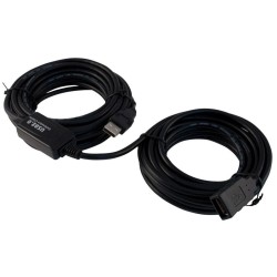 PremiumCord USB 2.0 repeater a prodlužovací kabel A/M-A/F 15m