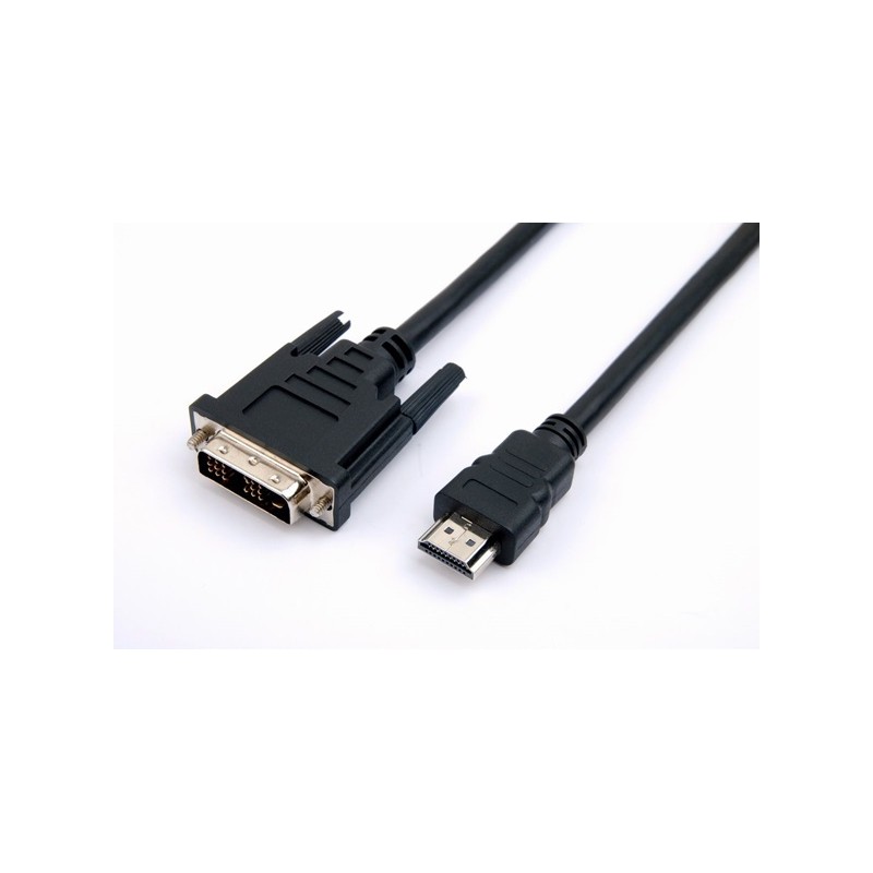 TB Touch HDMI A Male to DVI (24+1) Male 1.8m