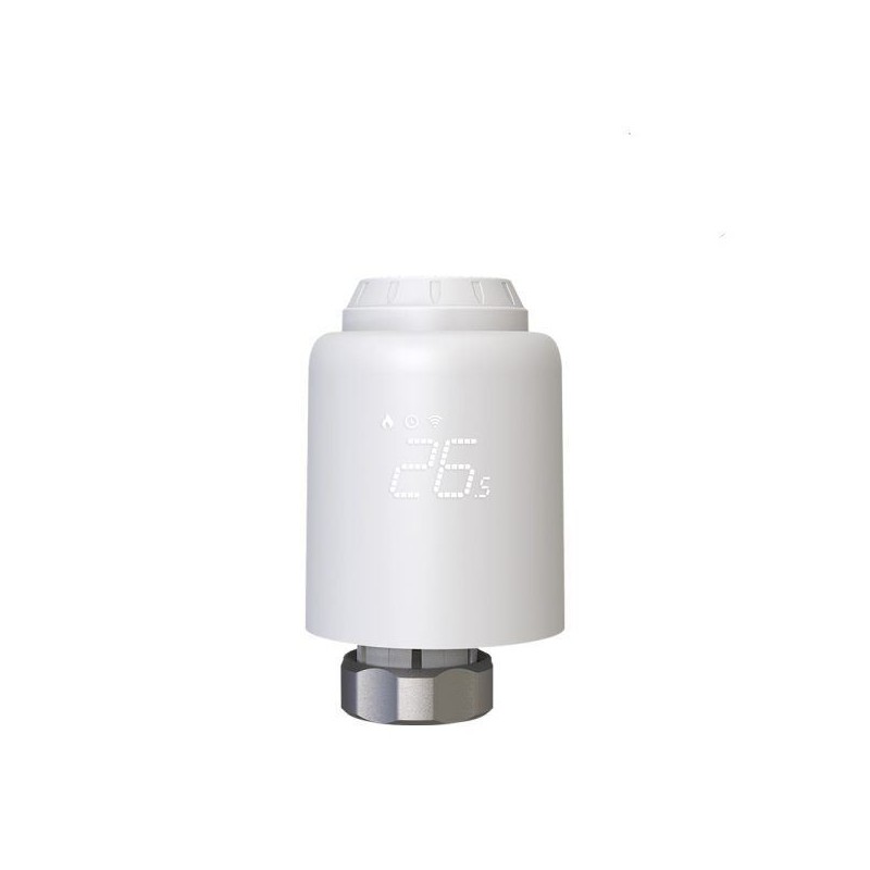Tellur WiFi Smart Thermost. Radiator Valve-Chytrý WiFi termostat. radiátorový ventil RVSH1, LED,bílá