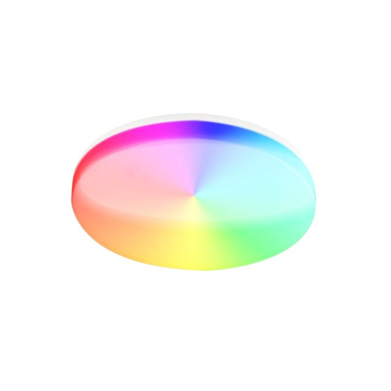 Tellur WiFi Smart LED kulaté stropní světlo, 24W, 3000-6500K + RGB , bílé