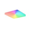 Tellur WiFi Smart LED čtvercové stropní světlo, 24W, 3000-6500K + RGB , bílé