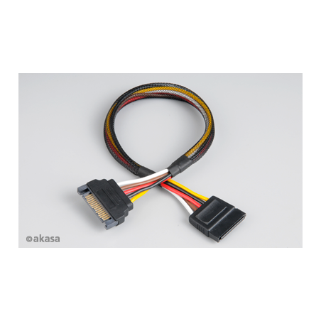 Prodlužovací napájecí SATA 15pin kabel - 30 cm