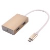 PremiumCord USB3.1 hub 4x USB3.0 hliníkové pouzdro