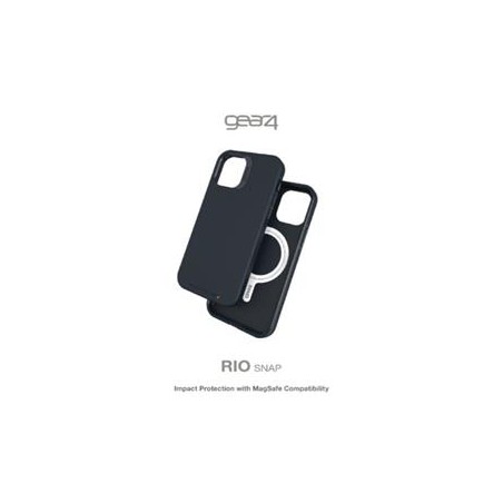 ZAGG GEAR4 D3O Rio Snap kryt iPhone 12 Pro Max černý