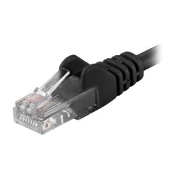PremiumCord Patch kabel UTP RJ45-RJ45 CAT6 0.5m černá