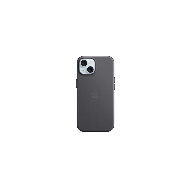 iPhone 15 FineWoven Case with MS - Black