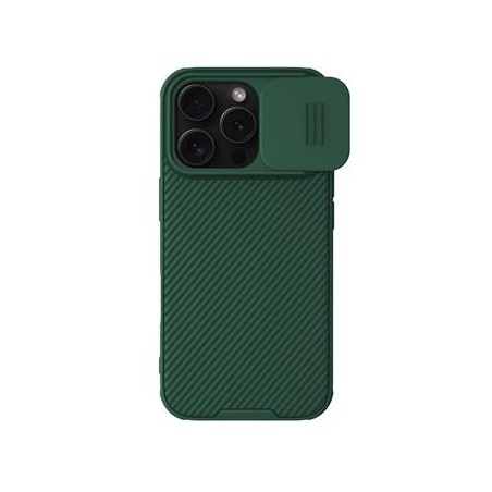 Nillkin CamShield PRO Magnetic Zadní Kryt pro Apple iPhone 16 Pro Dark Green