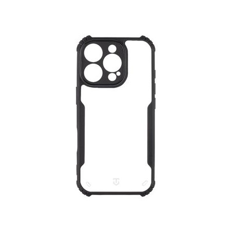 Tactical Quantum Stealth Kryt pro Apple iPhone 16 Pro Clear/Black