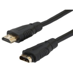 PREMIUMCORD Kabel prodlužovací HDMI - HDMI 5m, zlacené konektory