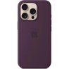 iPhone 16 Pro Silicone Case with MS - Plum