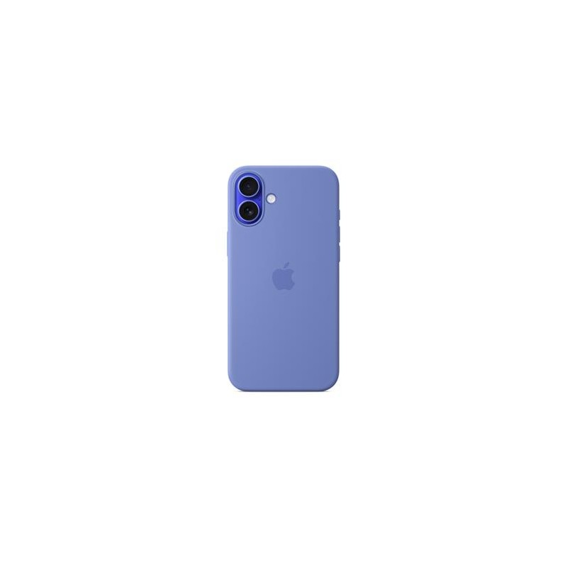 iPhone 16 Plus Silicone Case with MS - Periwinkle