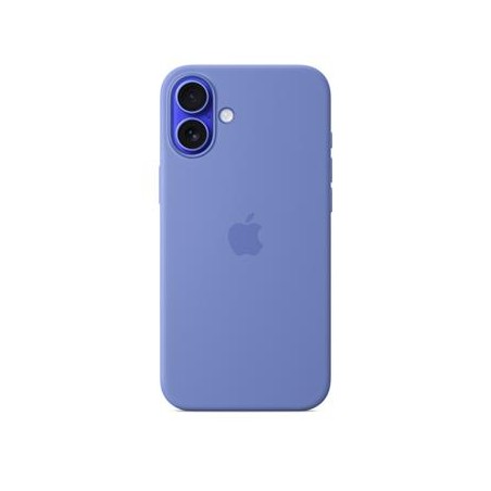 iPhone 16 Plus Silicone Case with MS - Periwinkle