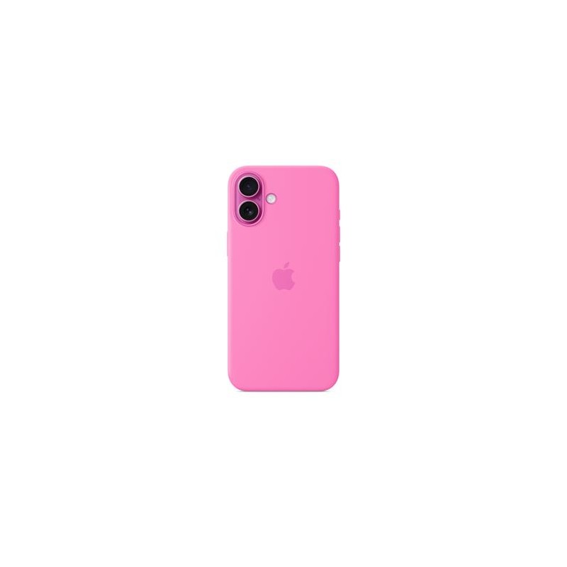 iPhone 16 Plus Silicone Case with MS - Peony