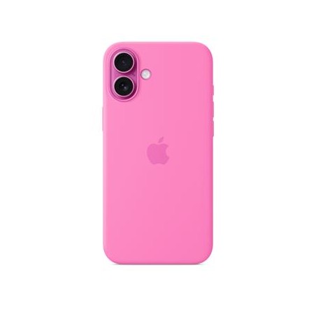iPhone 16 Plus Silicone Case with MS - Peony