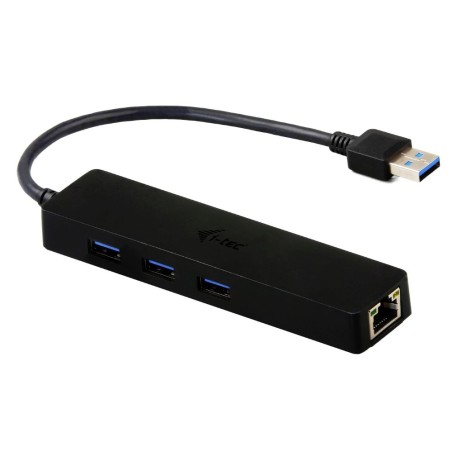 i-tec USB 3.0 Slim HUB 3 Port + Gigabit Ethernet Adapter