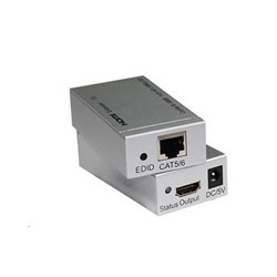 PremiumCord 4K HDMI extender na 60m přes jeden kabel Cat5e/Cat6