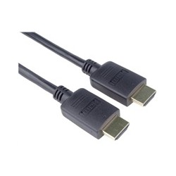 PremiumCord HDMI 2.0 High Speed + Ethernet kabel, zlacené konektory, 0,5m