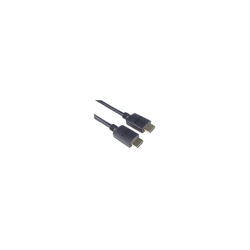 PremiumCord HDMI 2.0 High Speed + Ethernet kabel, zlacené konektory, 0,5m