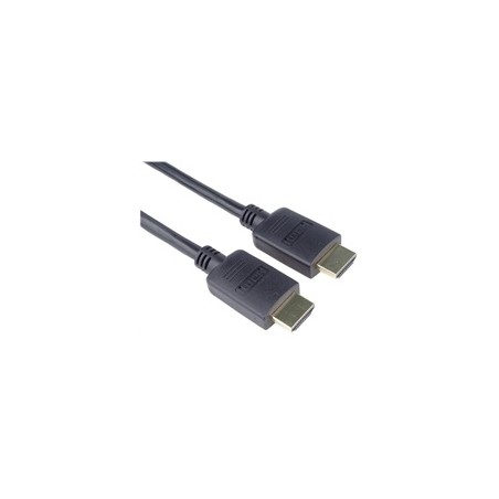 PremiumCord HDMI 2.0 High Speed + Ethernet kabel, zlacené konektory, 0,5m