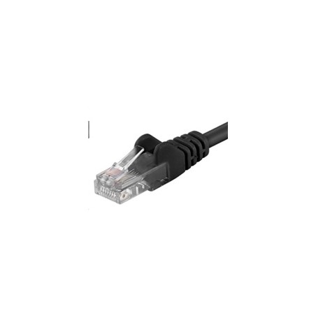 PremiumCord Patch kabel UTP RJ45-RJ45 CAT6 0.25m černá