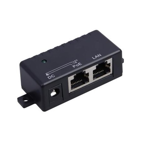 Maxlink pasivní PoE adaptér s LED,jack 2,1/5,5mm, Gigabitová verze