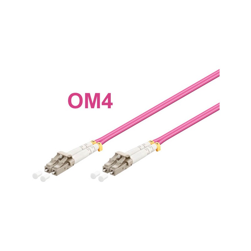 Optický patch kabel duplex LC-LC 50/125 MM 3m OM4