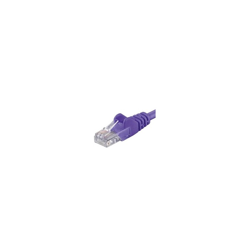 PremiumCord Patch kabel UTP RJ45-RJ45 CAT6 2m fialová