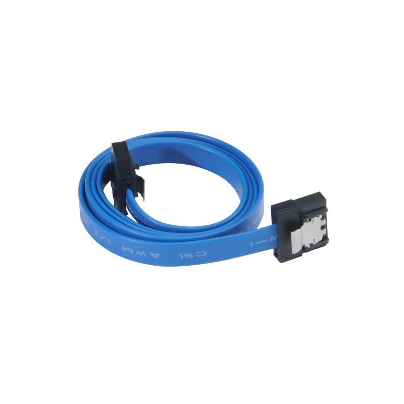 AKASA - Proslim 6Gb/s SATA3 kabel - 50 cm - modrý