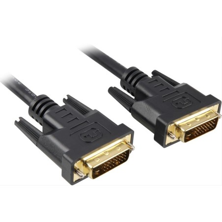PREMIUMCORD Kabel DVI - DVI propojovací 3m (DVI-D, M/M, dual link)